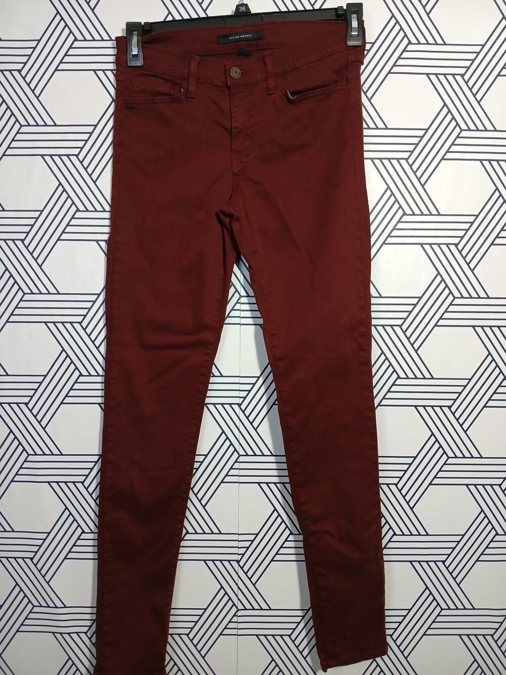 Flying Monkey Mid Rise Skinny Jeans Denim Stretch Basic Slim Fit